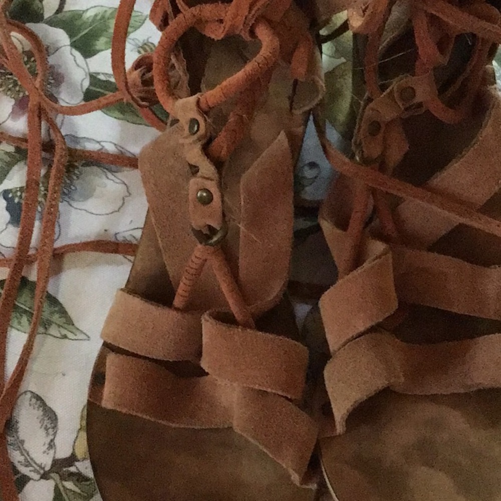 Free people gladiator leather Sandals - Picture 8 of 8